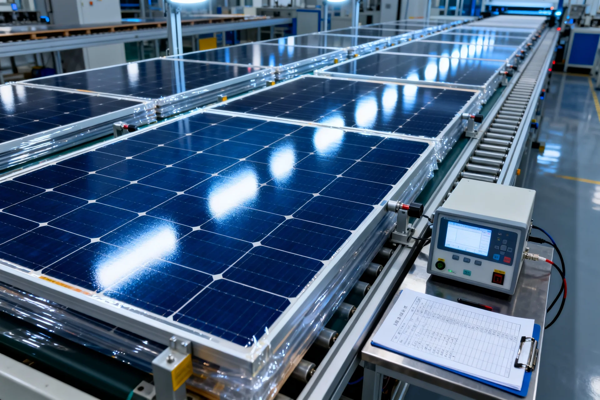 Polycrystalline thin film solar cells