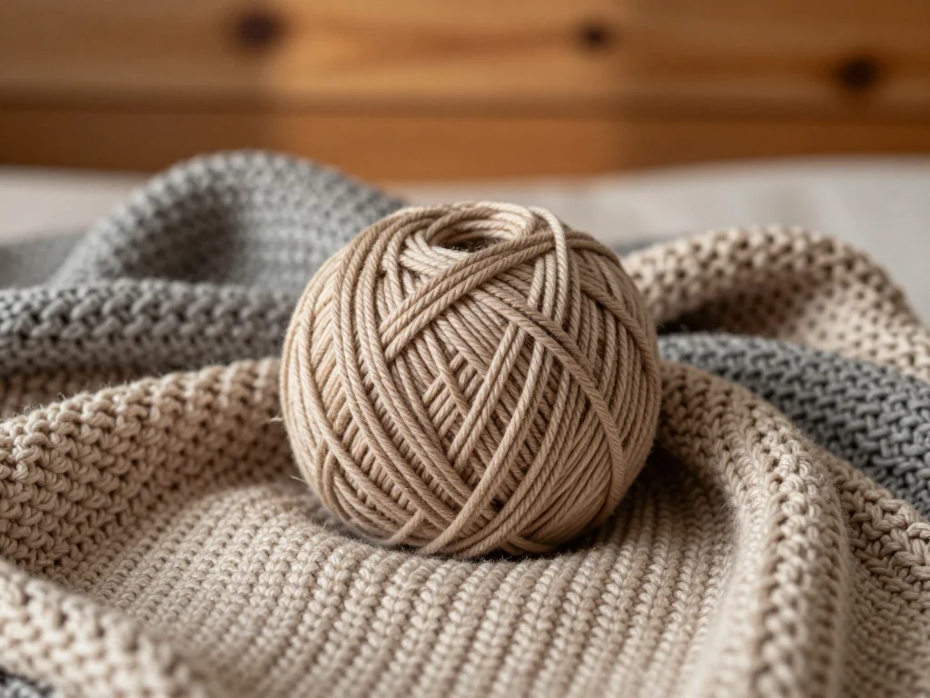 Natural yarn balls