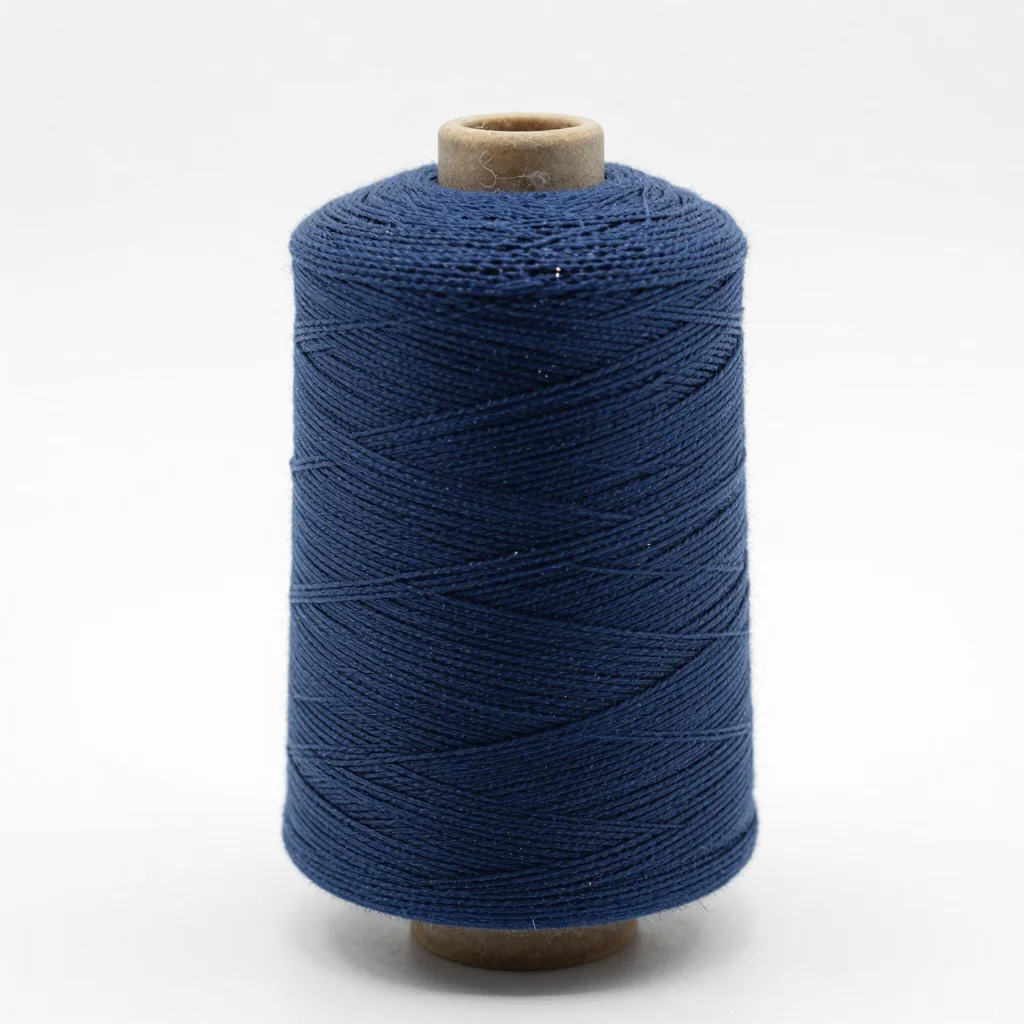 Navy yarn cone